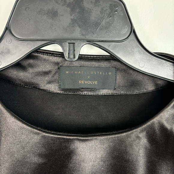 Michael Costello x REVOLVE Daya Midi Dress in Black - Picture 7 of 12